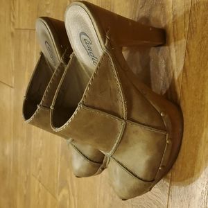 Candies Clog Heels | Size 7